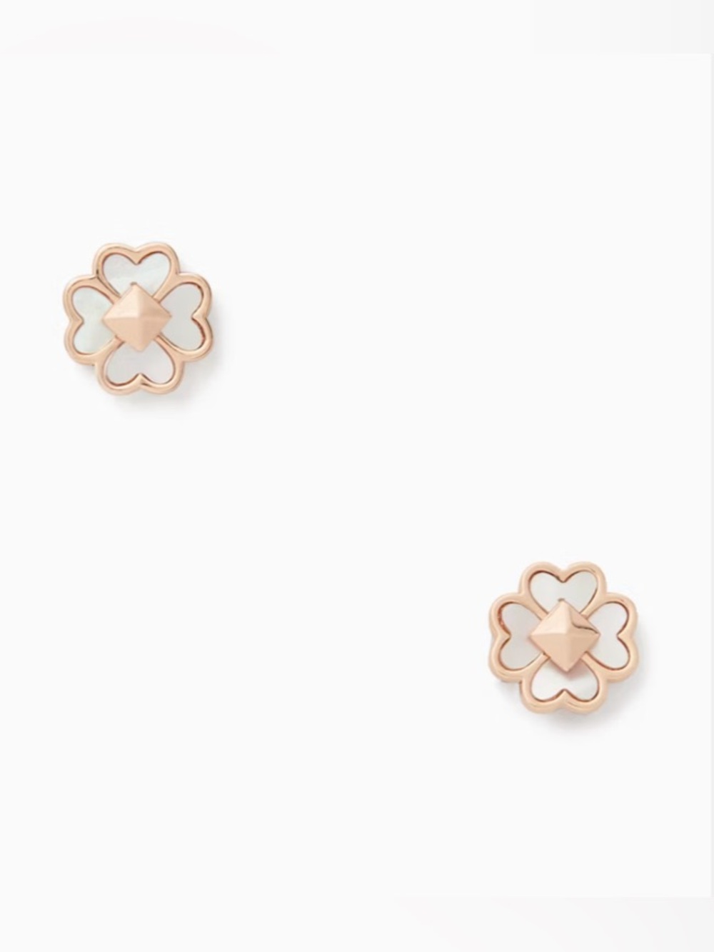 NWT. ♠️ Gorgeous Kate Spade Stud earrings in Rose Gold